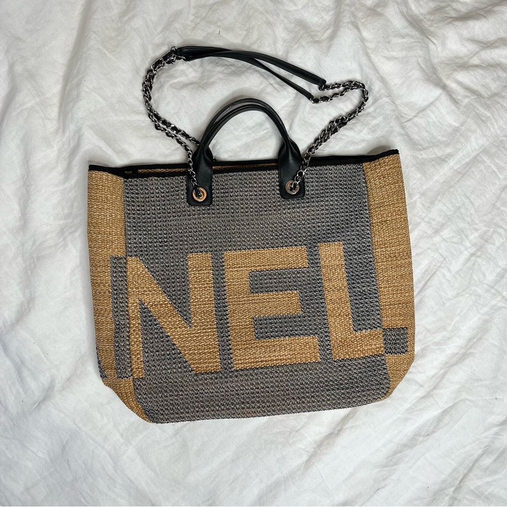 Chanel beach tote